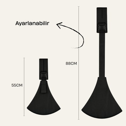Kahverengi Yan Sling Çocuk Taşıyıcı